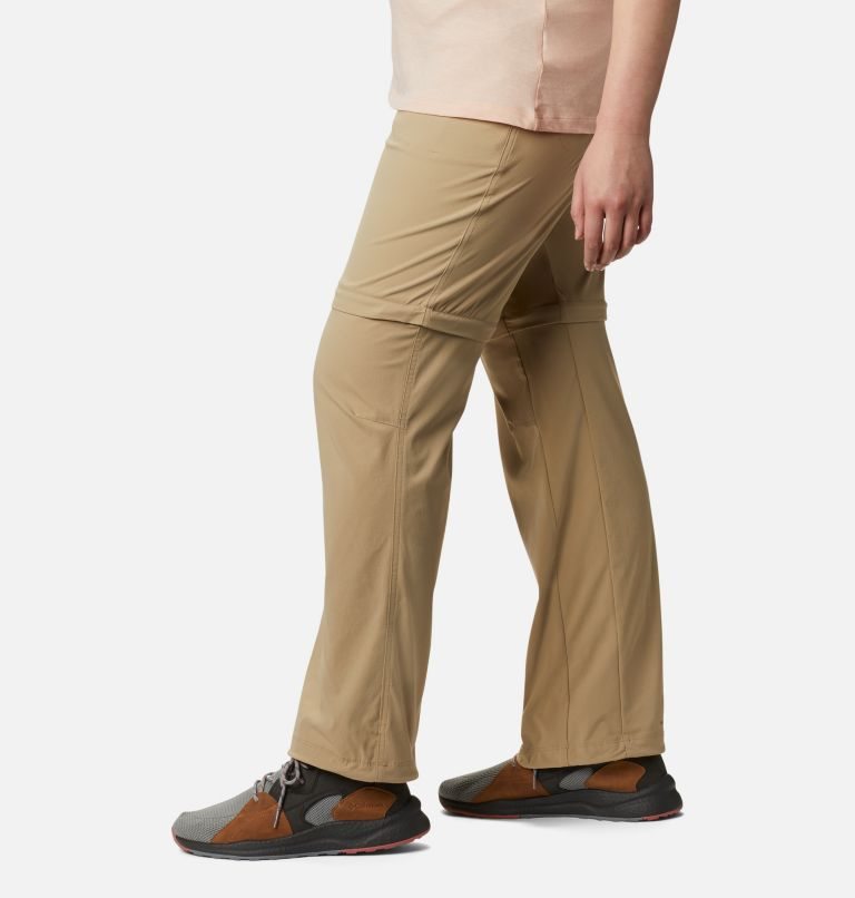 Women's Columbia Saturday Trail II Convertible Pants Khaki | Plus Size CA-W65C3